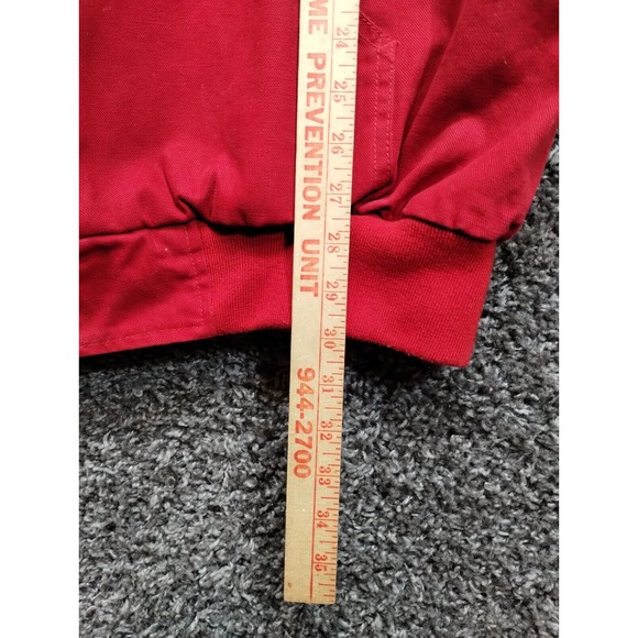 Dunbrooke Duck Canvas Crimson Jacket Men XLT XL Tall Red Quilt Lined Streetwear - Picture 10 of 11